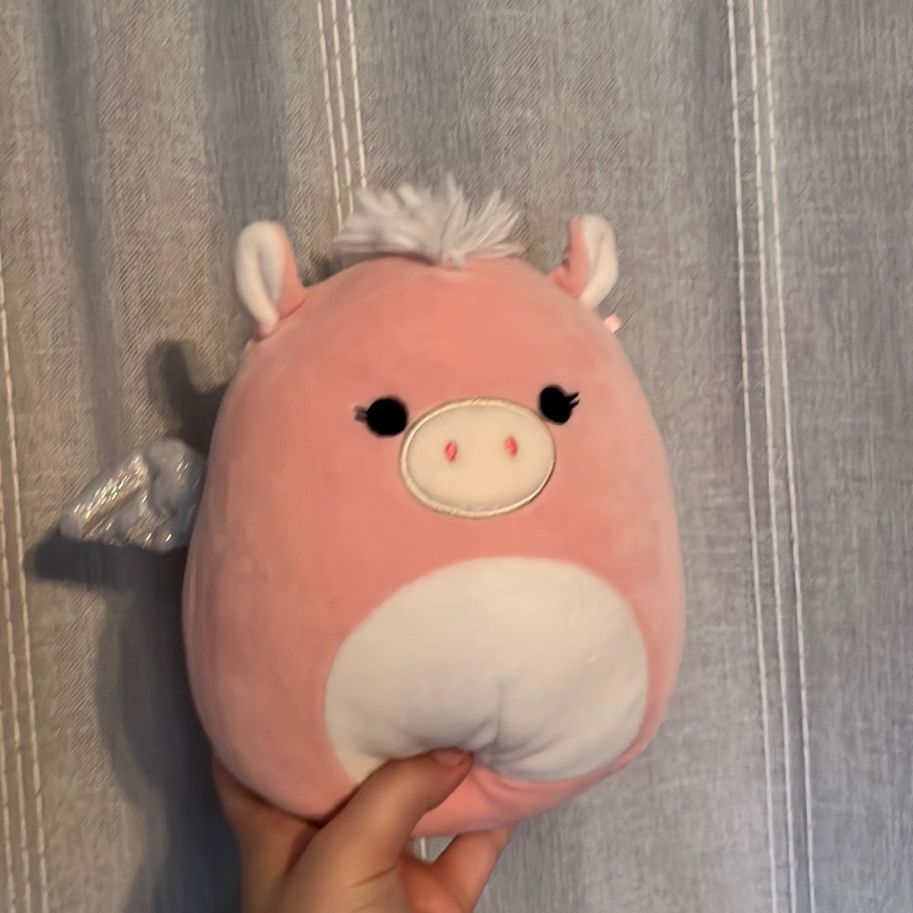 pink pig pegasus squishmallow